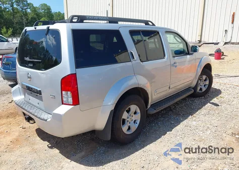 2006 Nissan Pathfinder Se из США, поврежденный, VIN 5N1AR18WX6C612671